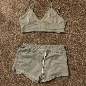 Gray lounge set